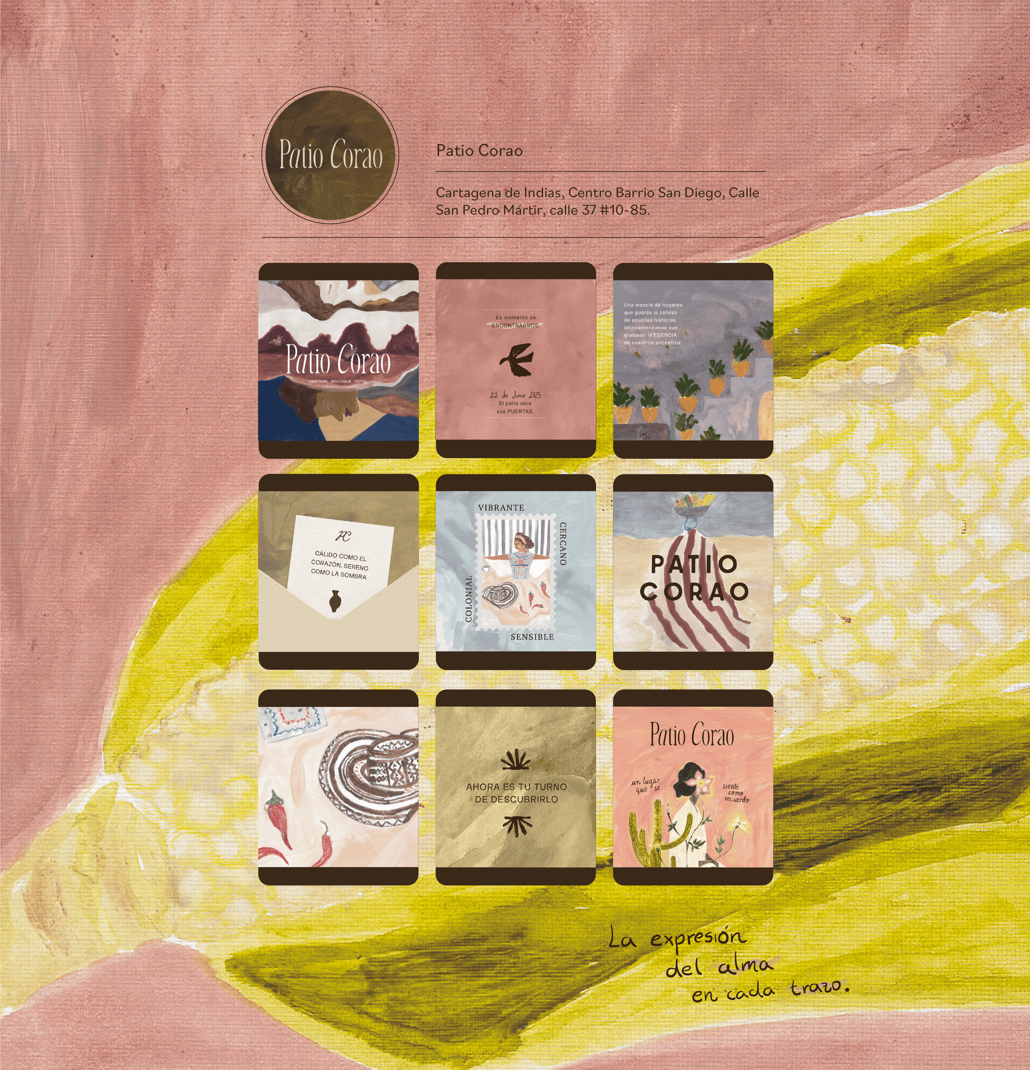 Artistic home decor and art prints from Patio Corao, featuring vibrant designs and unique wall art.