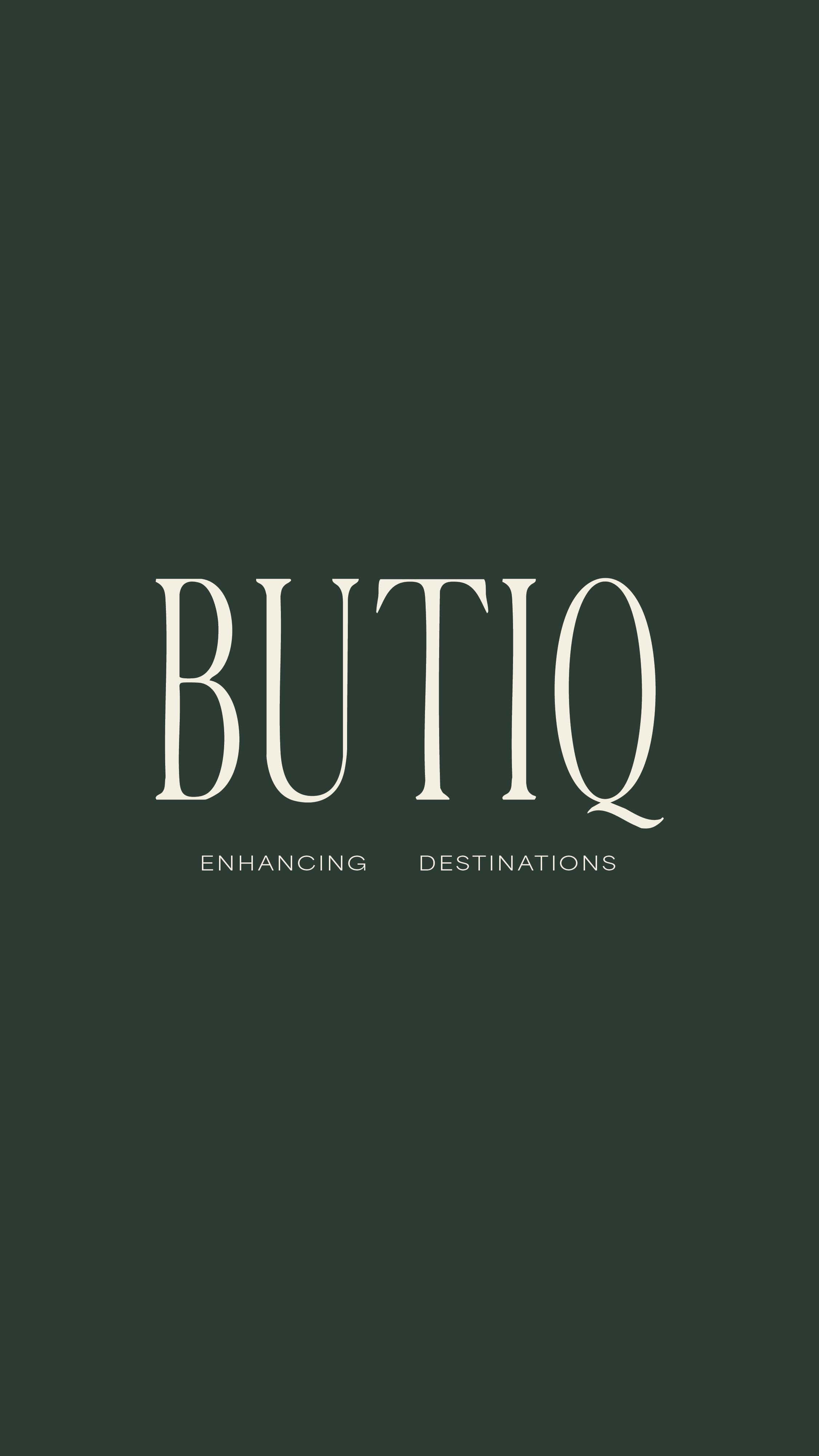 Logo for Butiq World, a platform dedicated to promoting unique travel destinations and experiences.